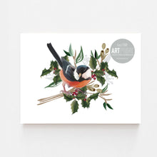 Load image into Gallery viewer, Christmas Songbird I Art Print