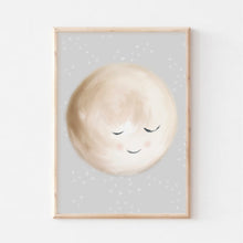 Load image into Gallery viewer, Little Moon Art Print