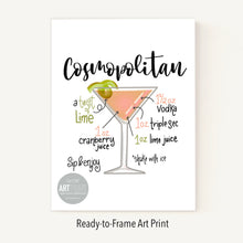 Load image into Gallery viewer, Cosmopolitan Art Print