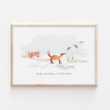 Load image into Gallery viewer, "Stay Curious, Little One" Art Print