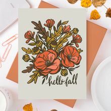 Load image into Gallery viewer, Hello Fall Card