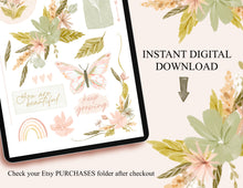 Load image into Gallery viewer, Secret Garden Digital Stickers *DIGITAL DOWNLOAD*