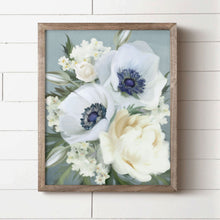 Load image into Gallery viewer, White Anemones Art Print