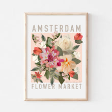 Load image into Gallery viewer, Amsterdam Flower Market Art Print