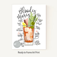 Load image into Gallery viewer, Bloody Mary Art Print
