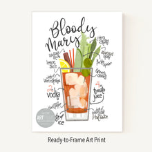 Load image into Gallery viewer, Bloody Mary Art Print