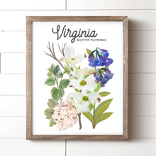 Load image into Gallery viewer, Virginia Native Flower Art Print