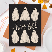 Load image into Gallery viewer, Hey Boo Ghost Greeting Card
