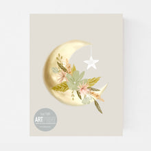 Load image into Gallery viewer, Flower Moon Art Print
