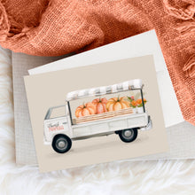 Load image into Gallery viewer, pumpkin truck not card