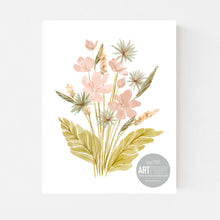 Load image into Gallery viewer, Boho Flower Art Print - Pink
