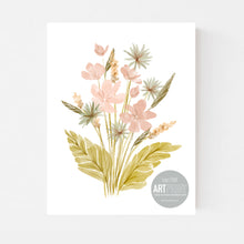 Load image into Gallery viewer, Boho Flower Art Print - Pink