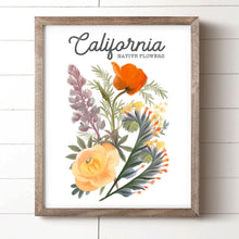 Load image into Gallery viewer, California Native Flower Art Print