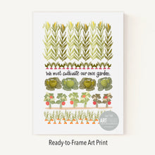 Load image into Gallery viewer, Cultivate Your Own Garden Art Print
