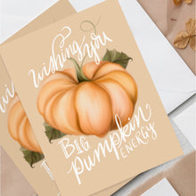 Load image into Gallery viewer, big energy for fall notecard