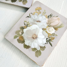 Load image into Gallery viewer, Painted Blossoms Wood Magnet
