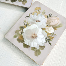 Load image into Gallery viewer, Painted Blossoms Wood Magnet