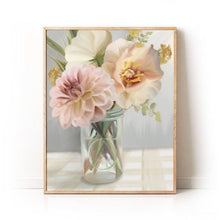 Load image into Gallery viewer, Mason Jar Bouquet Art Print
