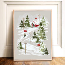 Load image into Gallery viewer, Holiday Hills Art Print