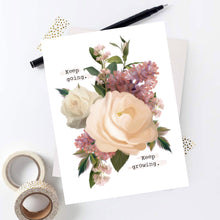 Load image into Gallery viewer, Keep Going. Keep Growing Card