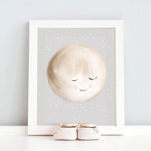 Load image into Gallery viewer, Little Moon Art Print