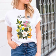 Load image into Gallery viewer, Mississippi Native Flower T-shirt