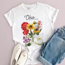 Load image into Gallery viewer, Ohio Native Flower T-shirt