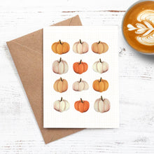 Load image into Gallery viewer, Pumpkins of Fall Card