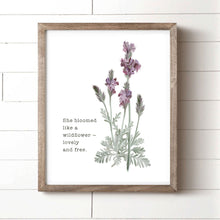 Load image into Gallery viewer, She Bloomed Art Print
