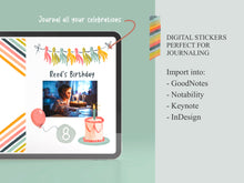 Load image into Gallery viewer, Celebration Planner Stickers *DIGITAL DOWNLOAD*