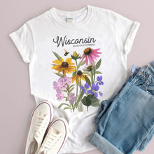 Load image into Gallery viewer, Wisconsin Native Flower T-shirt