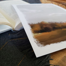 Load image into Gallery viewer, Moody Forest Line Landscape Art Print
