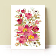 Load image into Gallery viewer, Daisies and Wildflowers Art Print