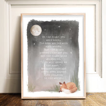 Load image into Gallery viewer, The Night that You are Born Art Print