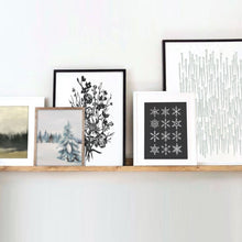 Load image into Gallery viewer, Winter Snow Landscape Art Print