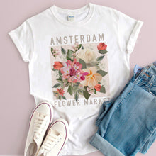 Load image into Gallery viewer, Amsterdam Flower Market T-shirt
