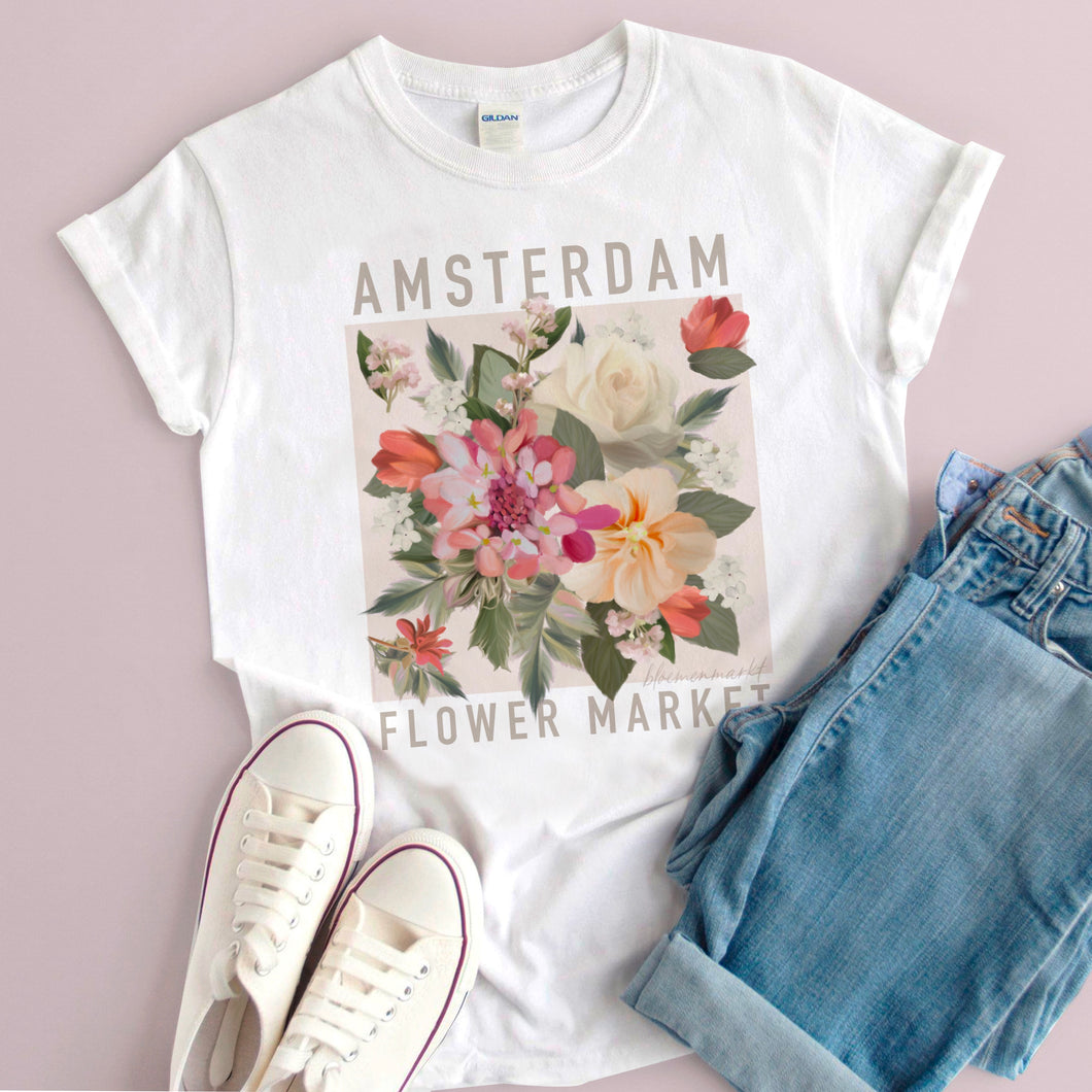 Amsterdam Flower Market T-shirt