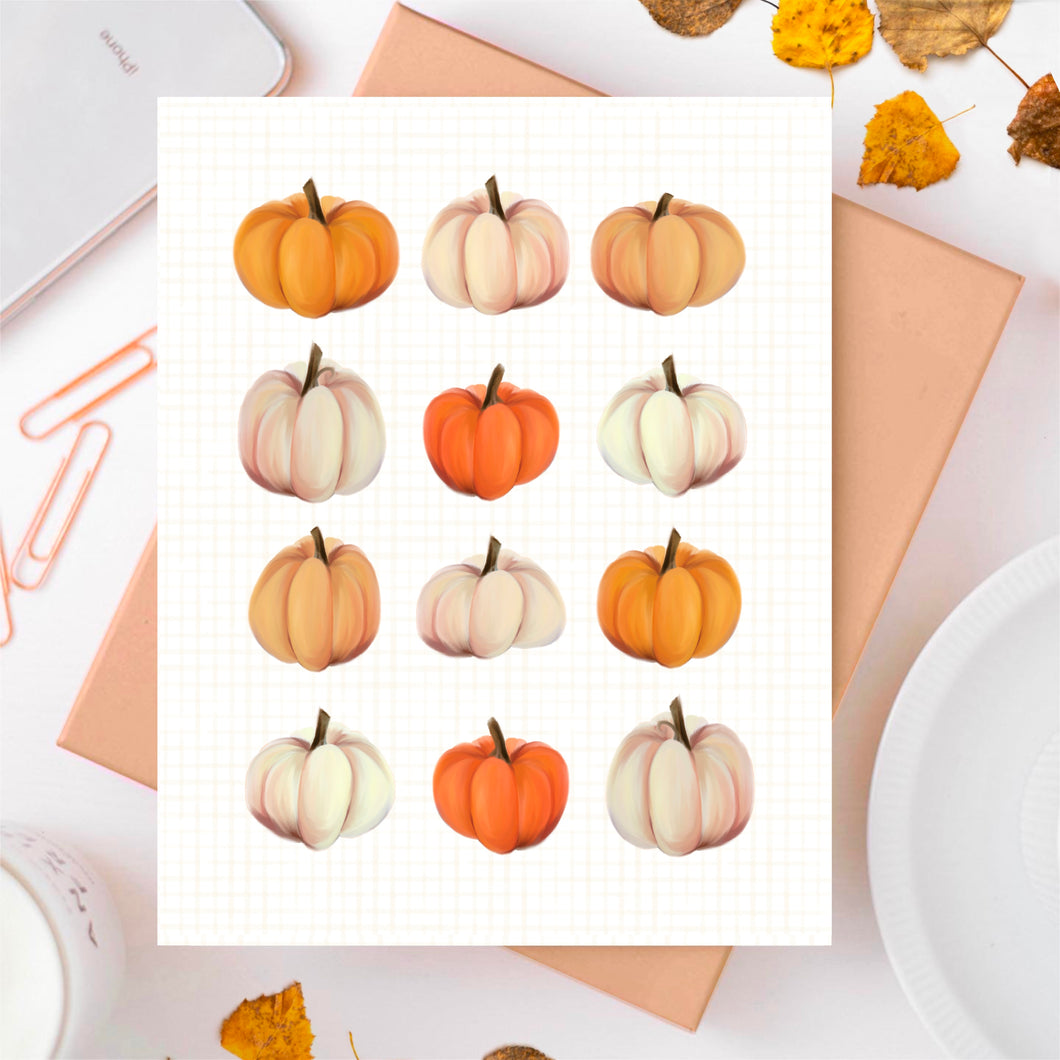 Pumpkins of Fall Card