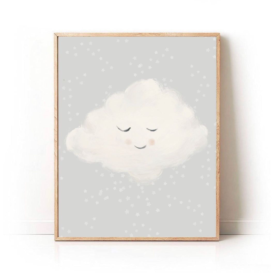 Little Cloud Art Print