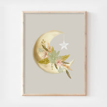 Load image into Gallery viewer, Flower Moon Art Print
