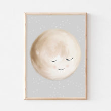 Load image into Gallery viewer, Little Moon Art Print
