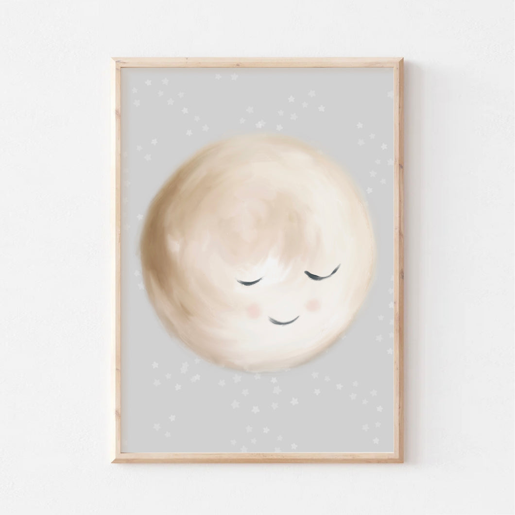 Little Moon Art Print