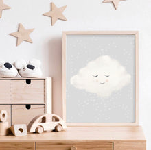 Load image into Gallery viewer, Little Cloud Art Print
