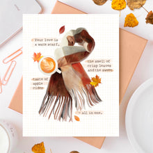 Load image into Gallery viewer, Fall in Love Greeting Card
