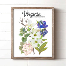 Load image into Gallery viewer, Virginia Native Flower Art Print
