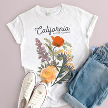 Load image into Gallery viewer, California Native Flower T-shirt
