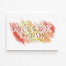 Load image into Gallery viewer, &quot;Color Outside the Lines&quot; Art Print

