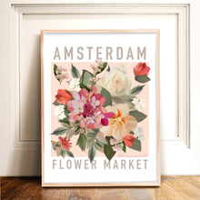 Load image into Gallery viewer, Amsterdam Flower Market Art Print
