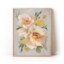 Load image into Gallery viewer, Copy of Everyday Blossoms (Gray) Art Print
