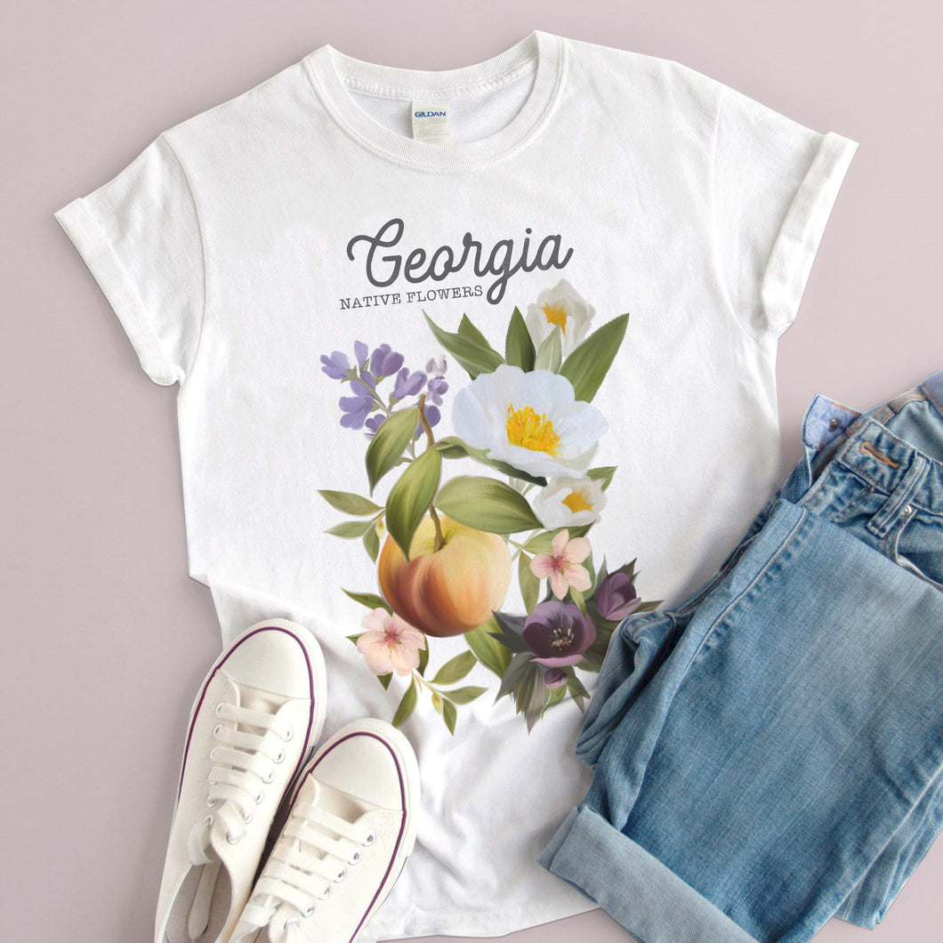 Georgia Native Flower T-shirt